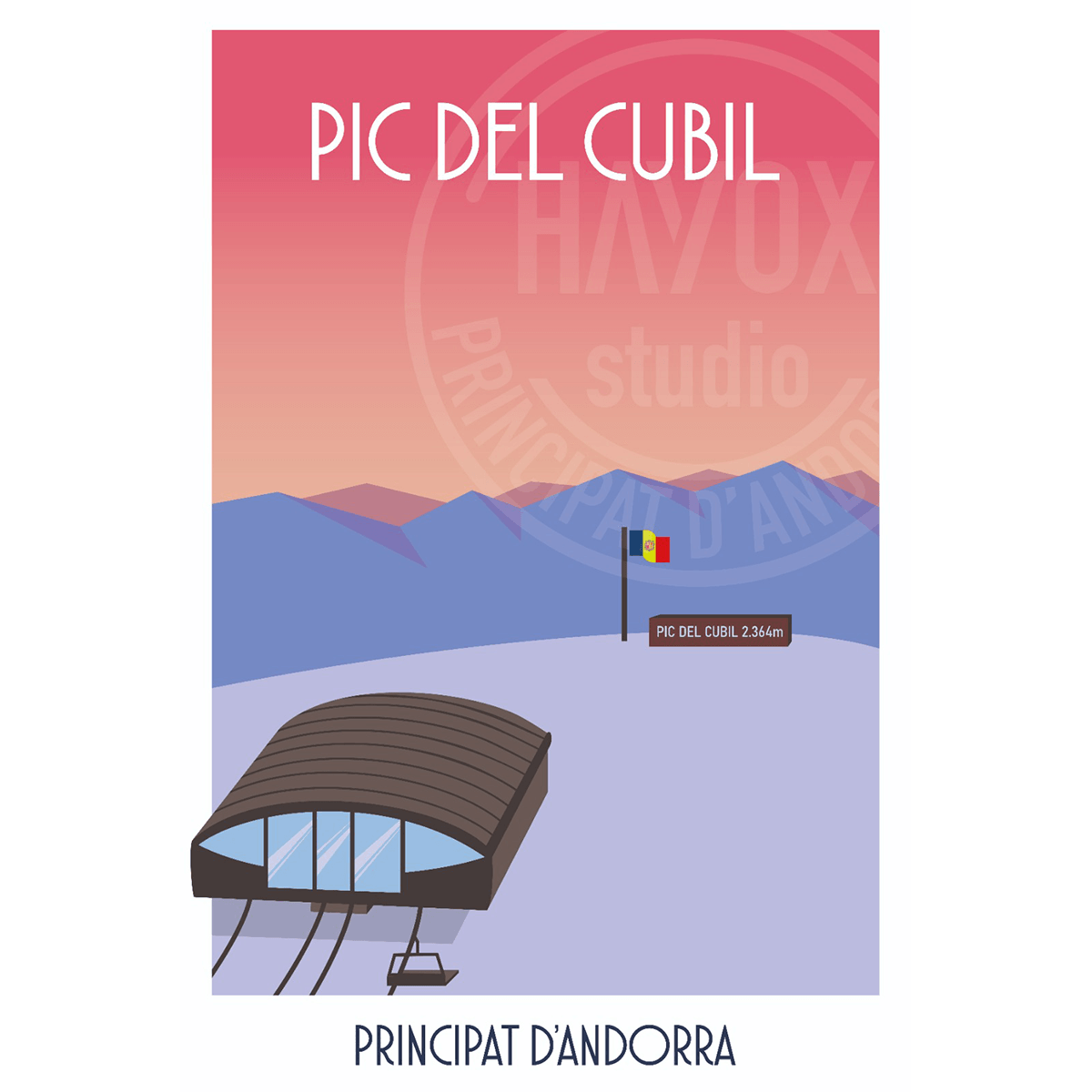 Poster Pic del Cubil
